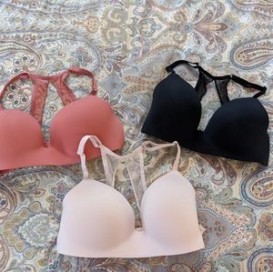 NWOT Bundle of 3 Victoria's Secret Wireless Bras